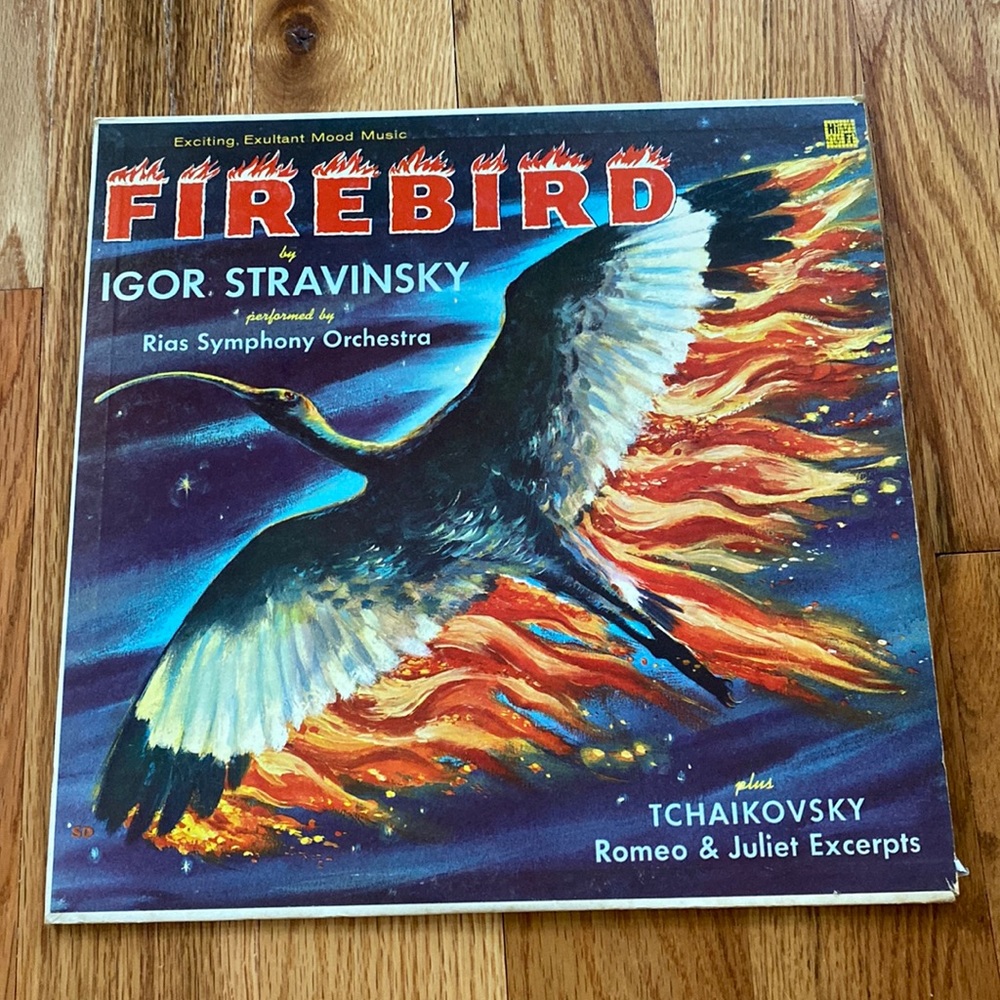Firebird Igor Stravinsky 1957 Vinyl Record